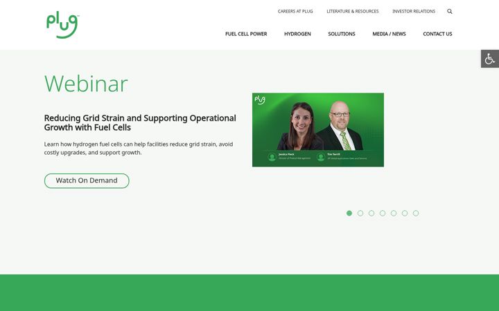 Screenshot of plugpower.com
