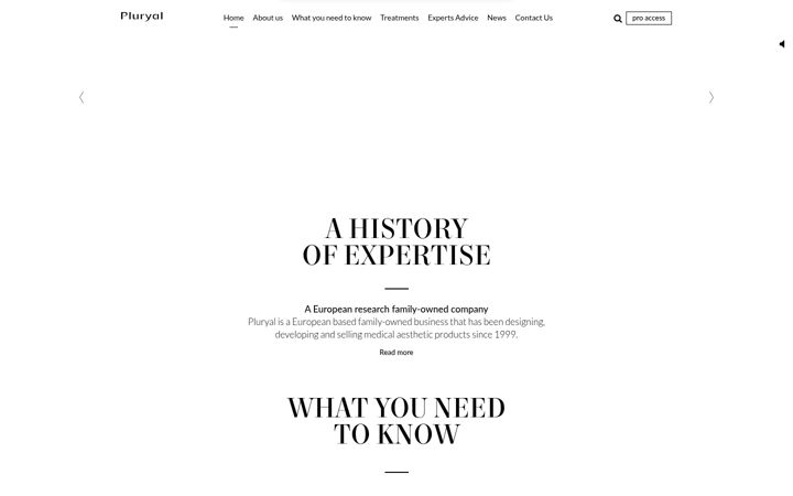 Screenshot of pluryal.com