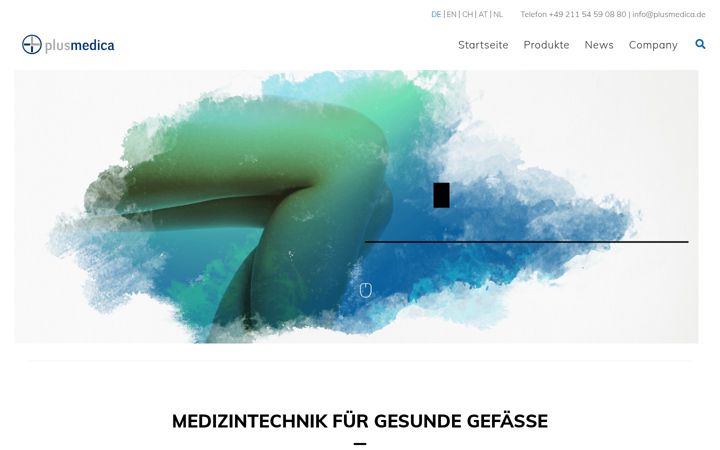 Screenshot του plusmedica.de
