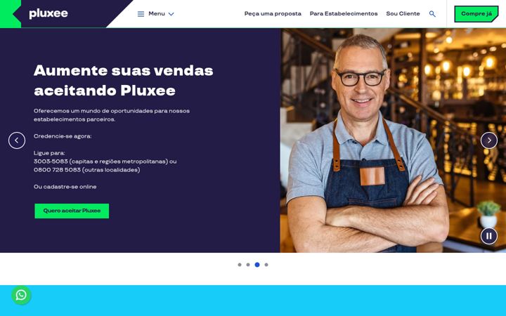 Captura de pantalla de pluxee.com.br