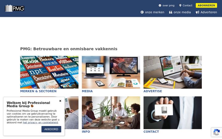 Screenshot of pmg.be