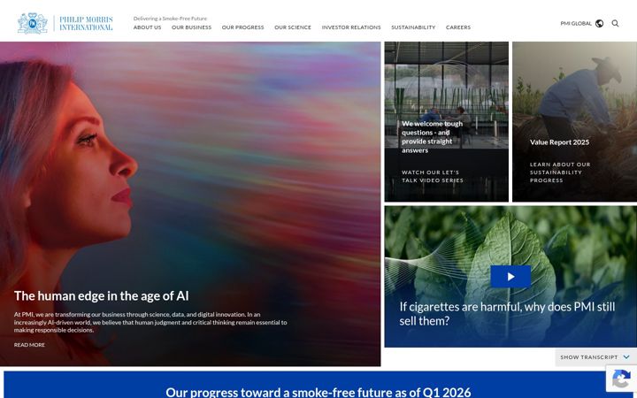 Screenshot di pmi.com