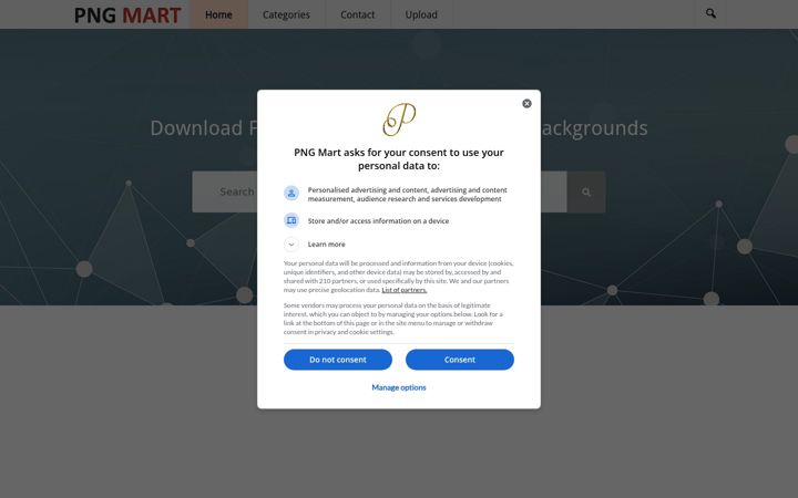 Ekrano kopija pngmart.com