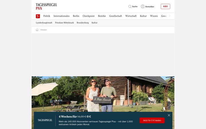 Screenshot of pnn.de