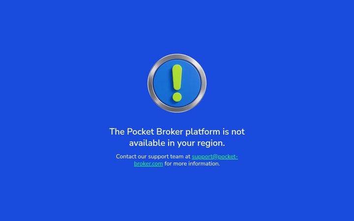 Screenshot of pocket-broker.com
