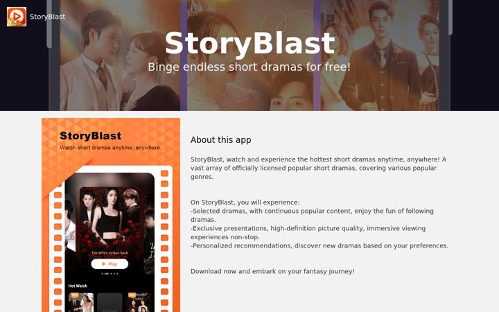 Screenshot of pocketshort.xyz