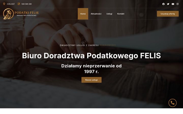 Skjámynd af podatkifelis.pl