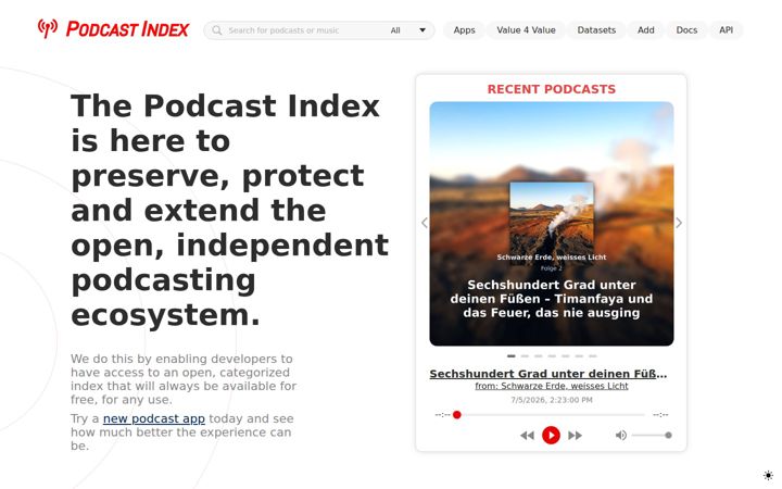 podcastindex.org