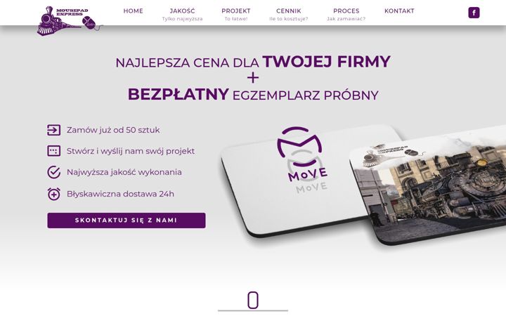 Screenshot of podkladki-pod-mysz.com.pl