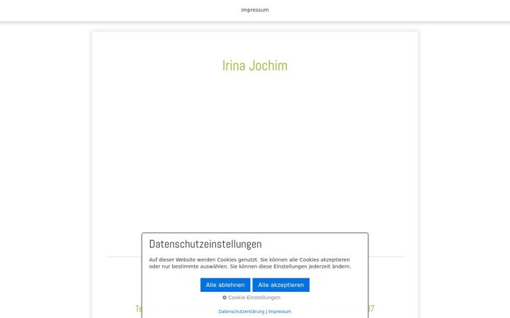 Screenshot di podologie-lindau.de