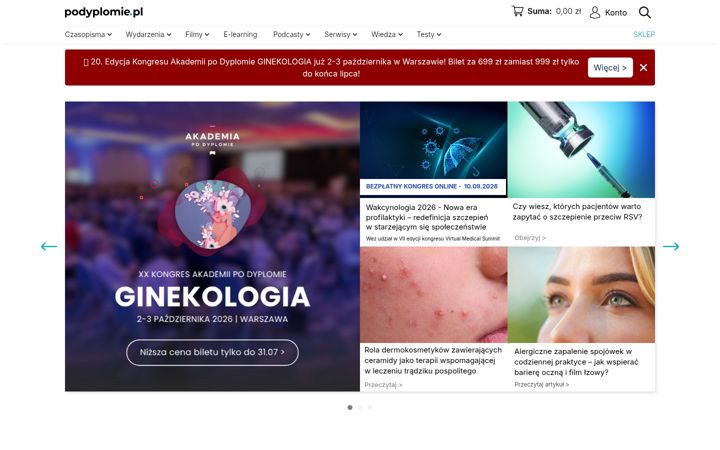 Képernyőkép: podyplomie.pl