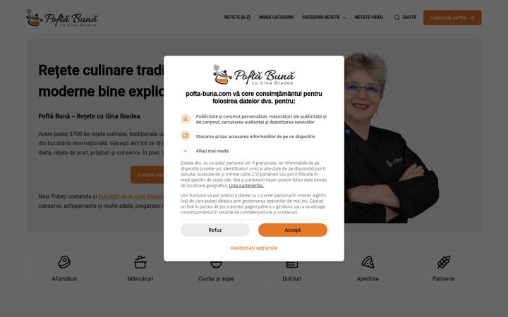 Screenshot of pofta-buna.com
