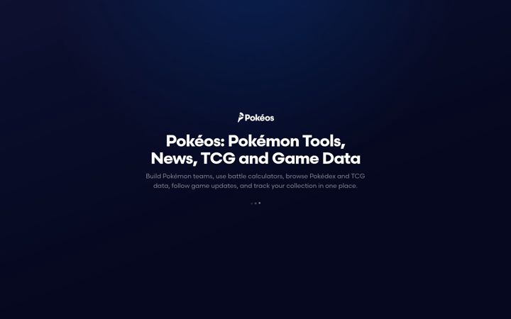 Screenshot of pokeos.com