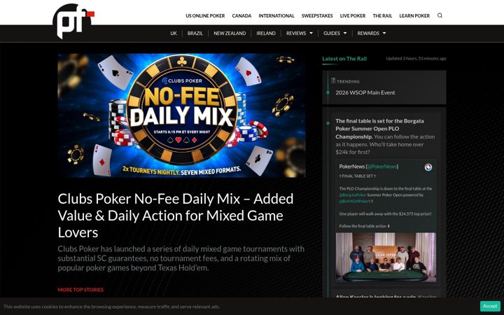 Screenshot of pokerfuse.com