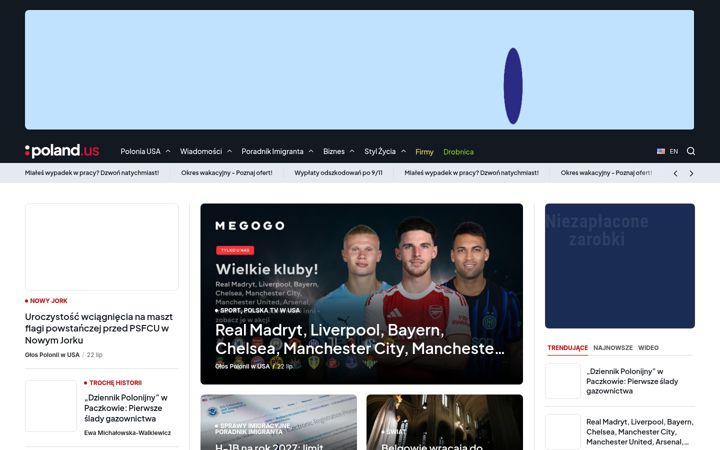 Screenshot of poland.us