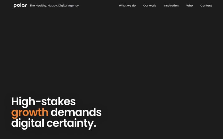 Screenshot of polarlondon.co.uk