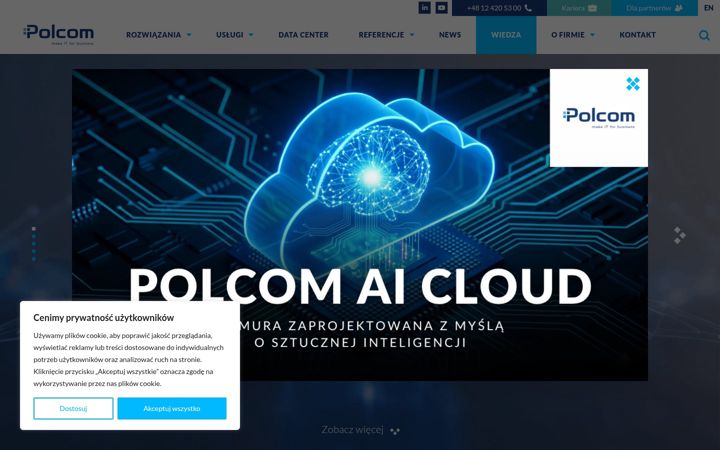 Screenshot of polcom.com.pl