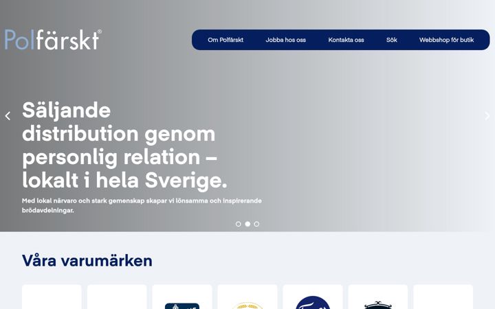 Screenshot of polfarskt.se