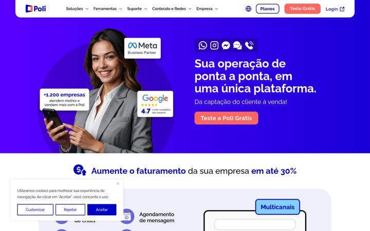 Screenshot of poli.digital