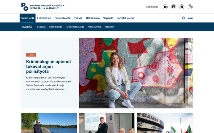 Snímek obrazovky poliisijaoikeus.fi