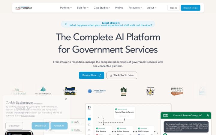 Screenshot of polimorphic.com