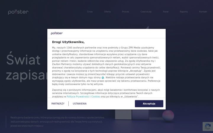 Screenshot of pollster.pl