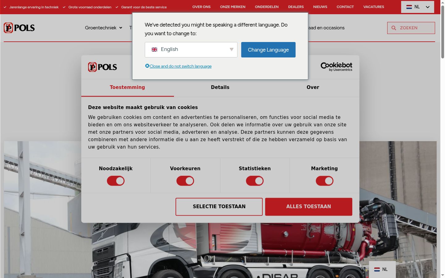 Sutikimo reklamjuostės, rodytos prieš bet kokią sąveiką, ekrano kopija