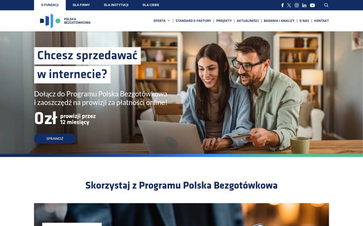 Képernyőkép: polskabezgotowkowa.pl