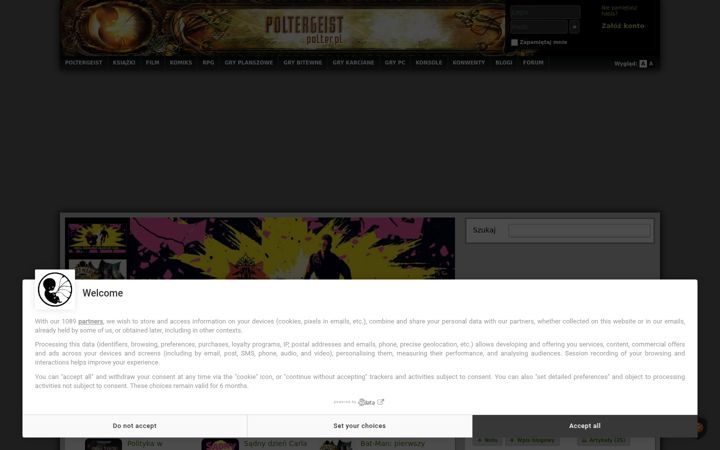 Screenshot of polter.pl