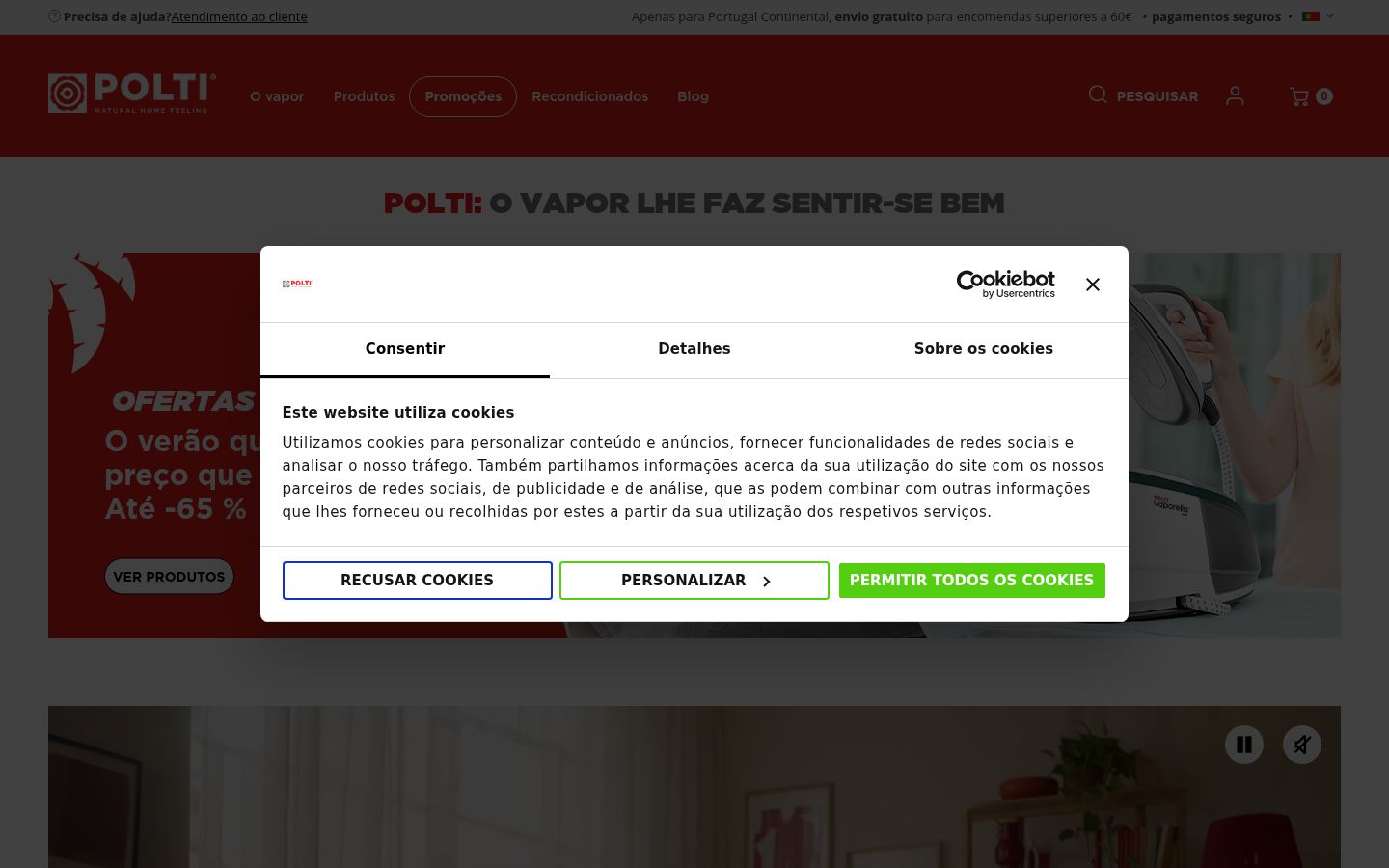 Sutikimo reklamjuostės, rodytos prieš bet kokią sąveiką, ekrano kopija