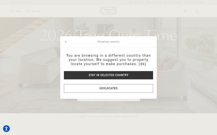 Screenshot of poltronafrau.com