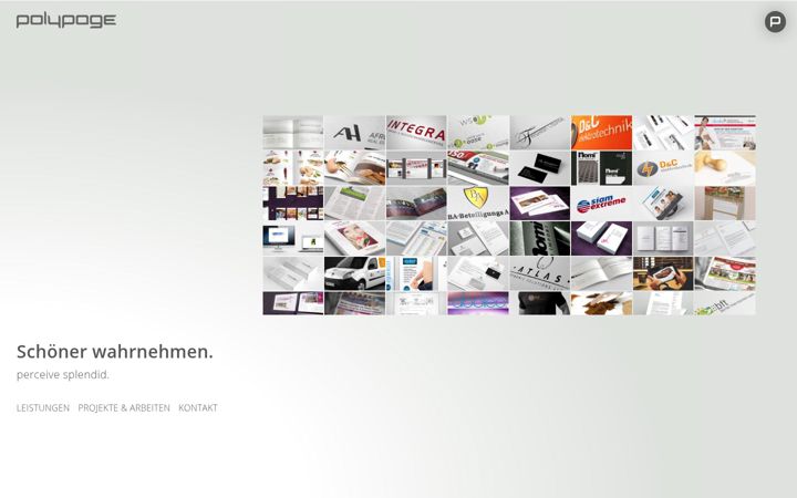 Screenshot of polypage.com