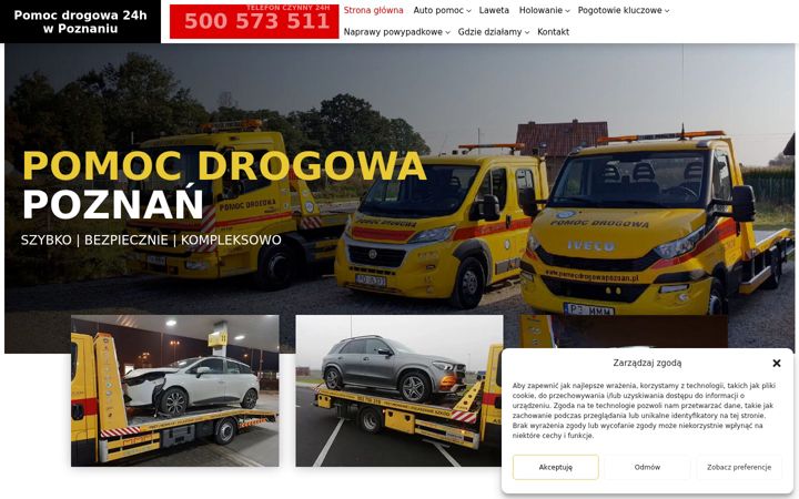 Screenshot of pomoc-drogowa-poznan.eu