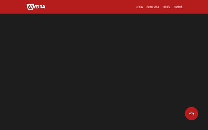 Screenshot of pomocdrogowawydra.pl