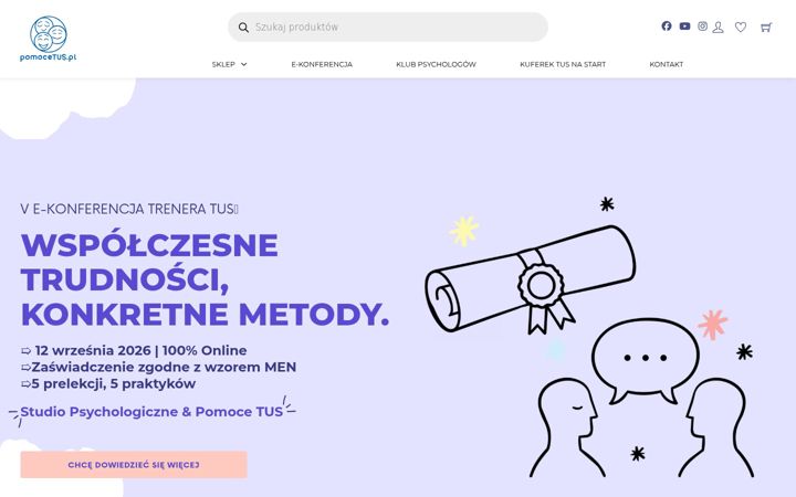 Screenshot of pomocetus.pl