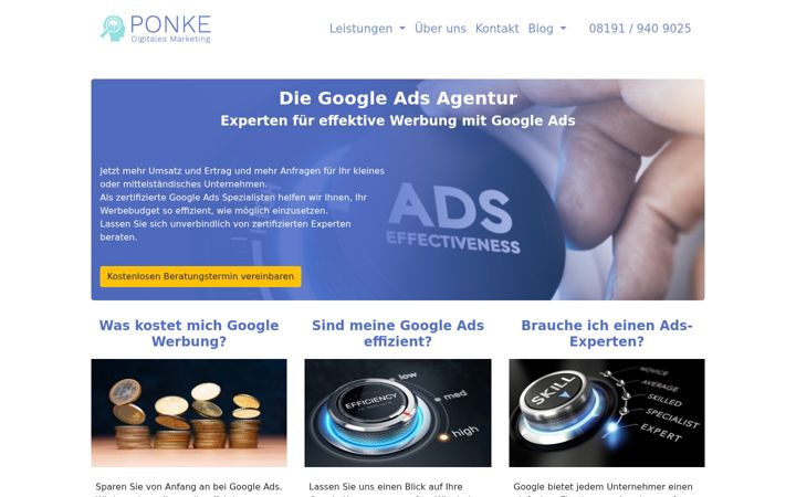 Screenshot of ponke.eu