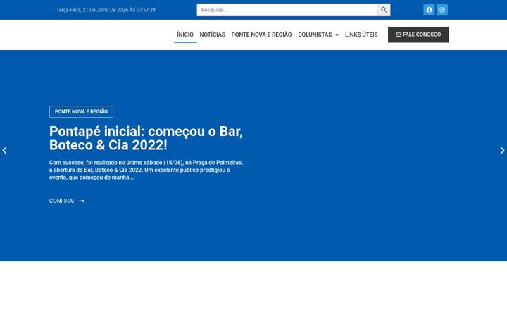 Screenshot of pontenova.com.br