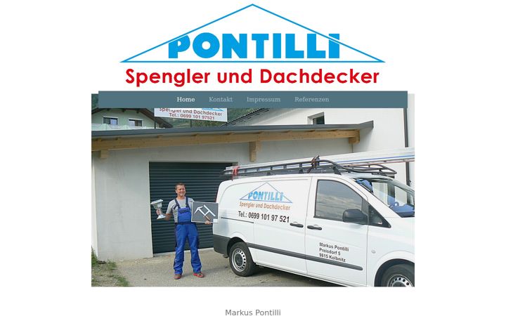 Screenshot of pontilli-dachmeister.at