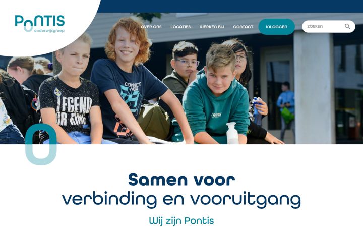 Screenshot of pontis.nl