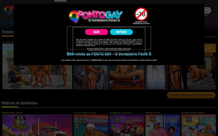 Screenshot of pontogay.com