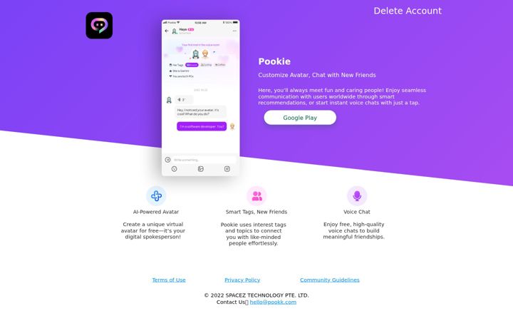 Screenshot of pookk.com