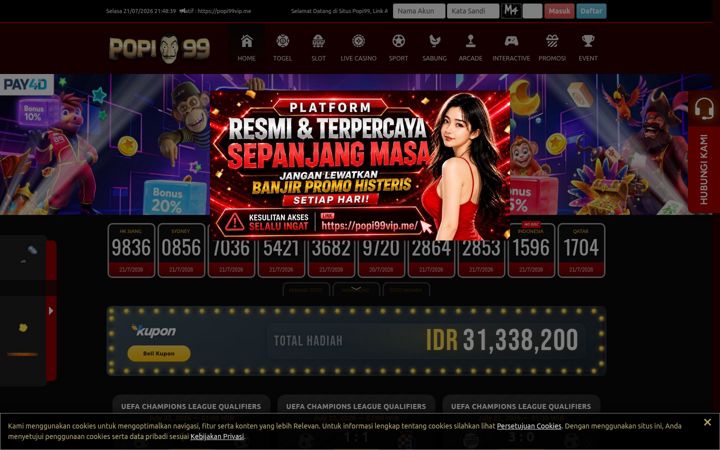 Екранна снимка на popi99kasih.com