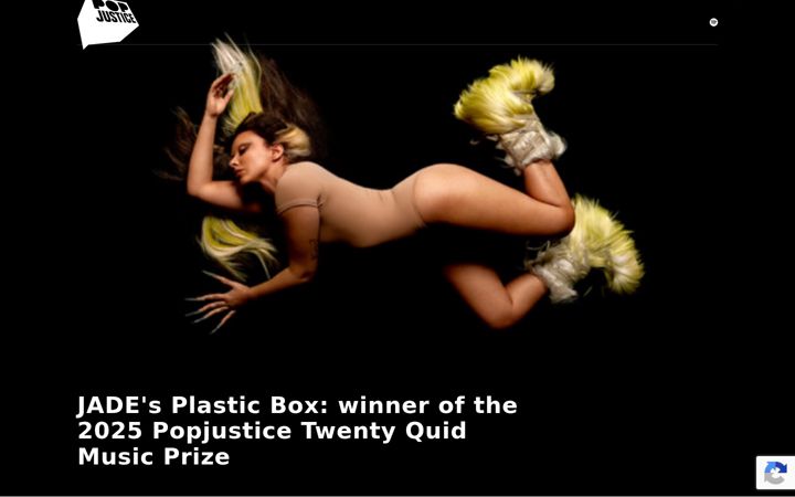 Screenshot of popjustice.com