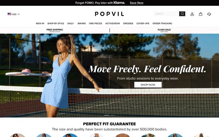 Screenshot of popvil.com