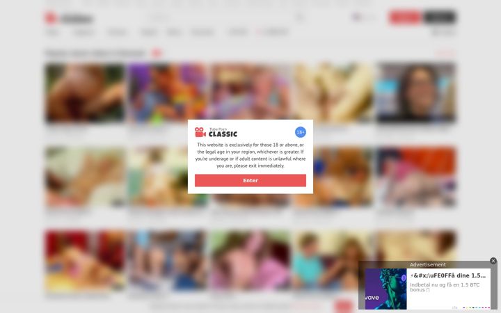 Screenshot of pornclassic.tube