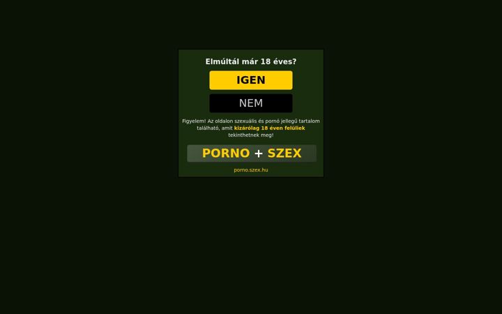 Skærmbillede af porno.szex.hu