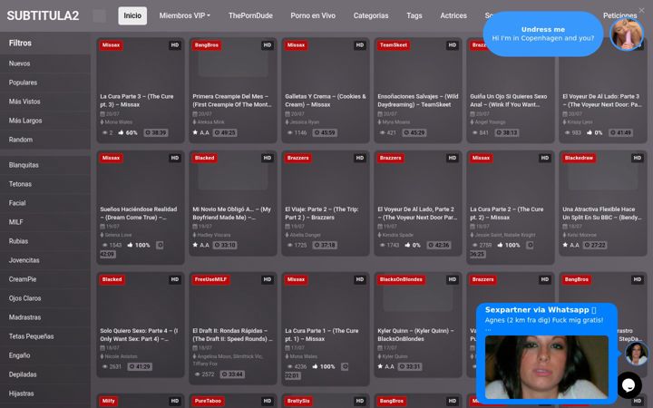 Screenshot of pornosubtitula2.com