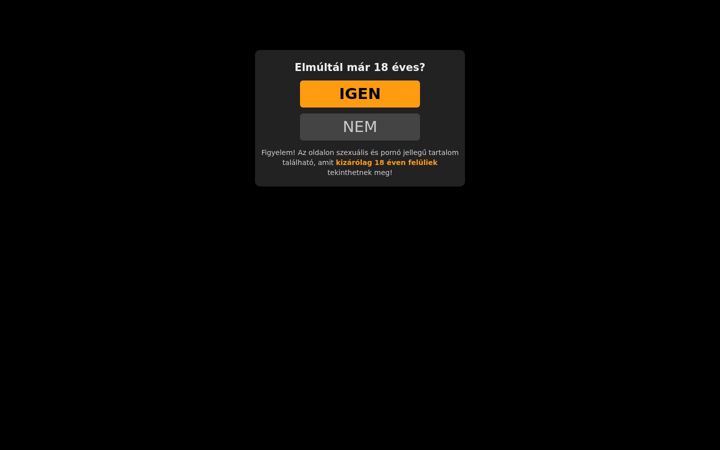 Screenshot of pornoweb.hu