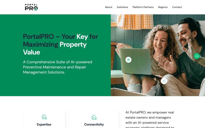 Screenshot of portalpro.hu