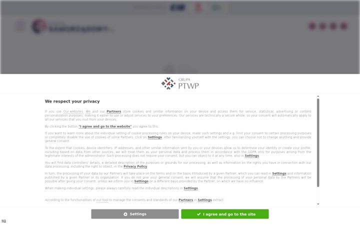 Ekrānuzņēmums no portalsamorzadowy.pl